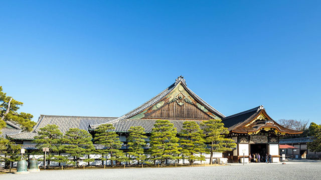 京都 元離宮二条城世界遺産にも登録された絢爛豪華な城郭